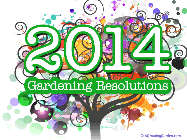 My 2014 Garden Resolutions